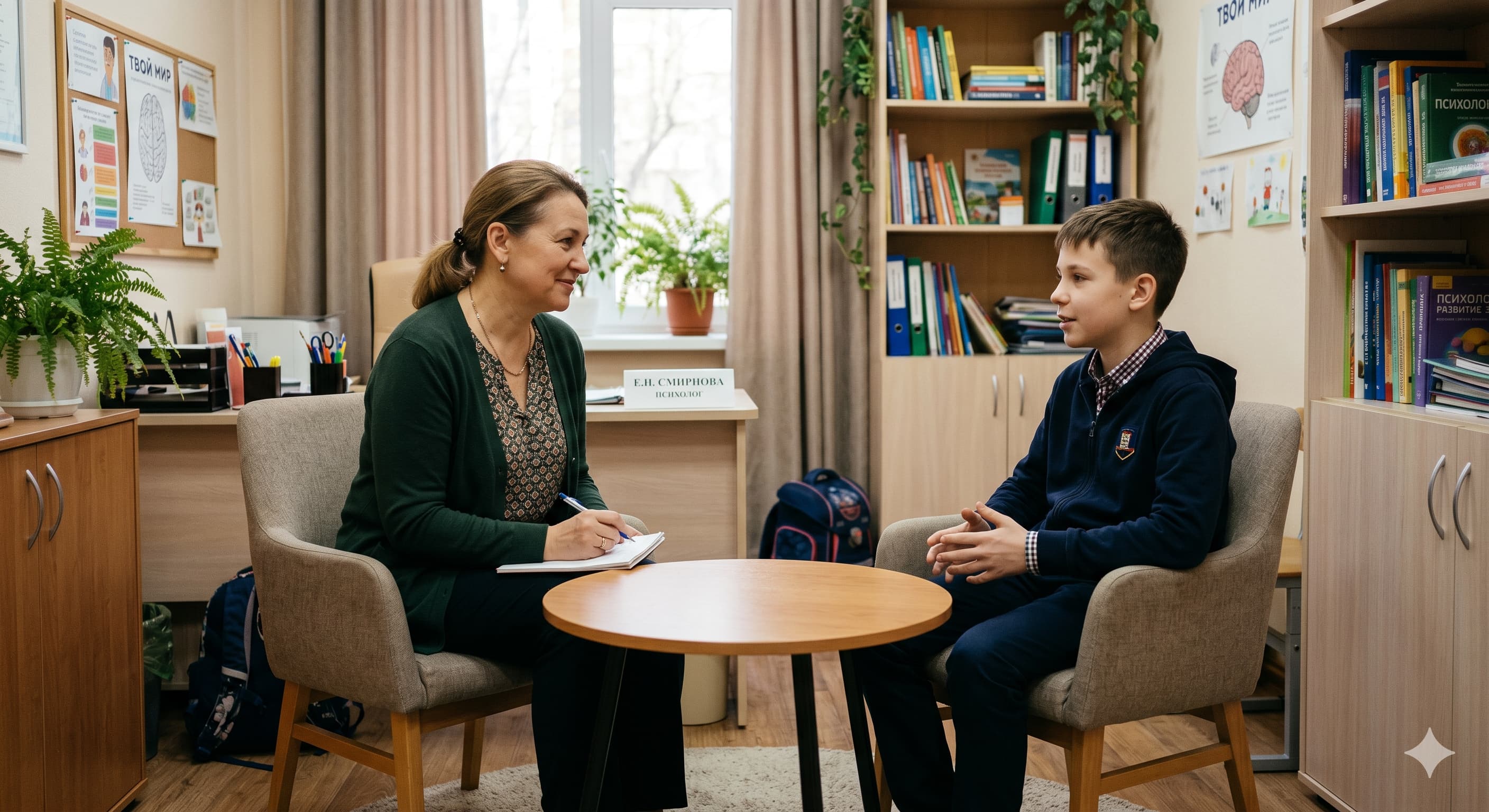 работа психологом в школе
